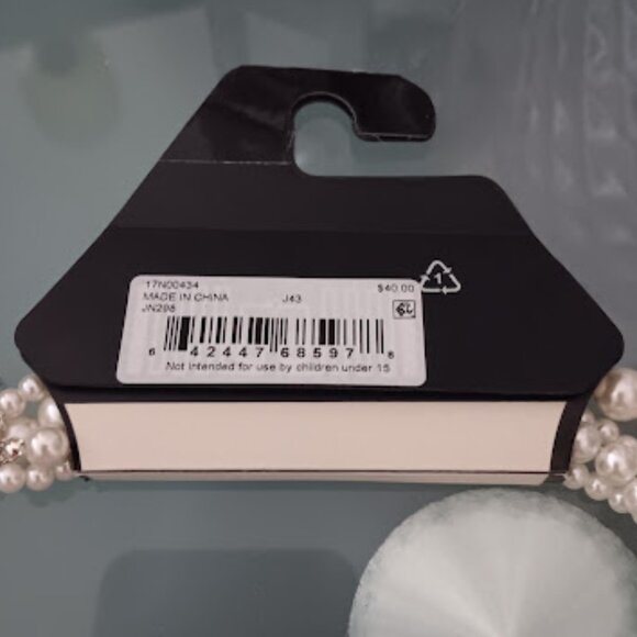 NAPIER Romantic Ivory Pearl 4 Strand Layered Necklace**NEW! - Picture 4 of 8